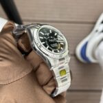 Rolex Sky-Dweller Replica 1:1 Watch Black Dial Silver N Factory 41mm Watch - Image 4