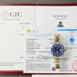 Rolex Submariner Dial Blue Copies Watches Custom Gold Wrapped 40mm