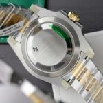 Rolex Submariner Dial Blue Copies Watches Custom Gold Wrapped 40mm - Image 8