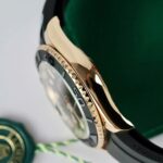 Rolex Yacht-Master 18K Rose Gold Case Replica Watch Black Dial 40mm - Image 10