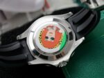 Rolex Yacht-Master Replica Watch Full Diamond Moissanite Rubber Strap 42mm - Image 8