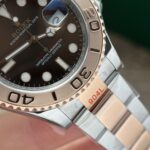 Rolex Fake Watch Yacht-Master Dial Chocolate EW Factory 40mm - Image 3
