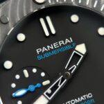 Panerai Submersible Carbotech PAM02231 Luxury Fake Watches Black Dial Automatic Movement VS Factory 42mm - Image 5
