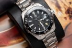 Tag Heuer Replica Watch Aquarace Black Dial Motif Raye 43mm - Image 3