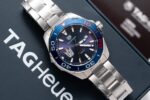 Tag Heuer Fake Watch Aquaracer Henrik Lundqvist Blue Dial 43mm - Image 2