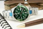 Tag Heuer Clone Watches Aquaracer Green Dial Metal Wire 43mm