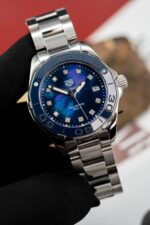 Tag Heuer Replica Watches WAY131L.BA0748 Mother Of Pearl Dial Blue 43mm - Image 3