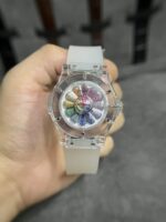 Hublot Replica Watch Takashi Murakami Sapphire Rubber Strap 42mm