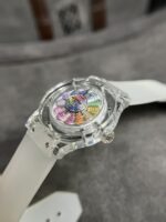 Hublot Replica Watch Takashi Murakami Sapphire Rubber Strap 42mm - Image 5