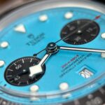 Tudor Black Bay Chronograph Best Copies Watches Tiffany Dial Metal Wire ZF Factory 41mm - Image 7