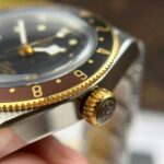 Tudor Replica Watches Black Bay GMT S&G M79833MN Black Dial Metal Strap ZF Factory 41mm - Image 9