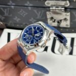 Vacheron Constantin Best Replica Watch Overseas Dual Time 47450 Blue 9F Factory 42mm - Image 7