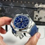 Vacheron Constantin Best Replica Watch Overseas Dual Time 47450 Blue 9F Factory 42mm - Image 6