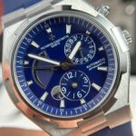 Vacheron Constantin Best Replica Watch Overseas Dual Time 47450 Blue 9F Factory 42mm - Image 4