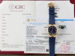 Vacheron Constantin Overseas 4500V Dial Blue Best Replica Watch Gold Wrapped 41mm