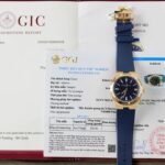 Vacheron Constantin Overseas 4500V Dial Blue Best Replica Watch Gold Wrapped 41mm