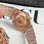 Vacheron Constantin Fake Watch Overseas Dual Time 47450 White Dial 9F Factory 42mm - Image 10