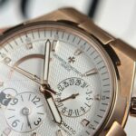 Vacheron Constantin Fake Watch Overseas Dual Time 47450 White Dial 9F Factory 42mm - Image 5