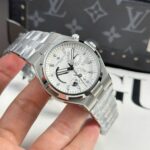 Vacheron Constantin Copies Watches Overseas Dual Time 47450 White 9F Factory 42mm - Image 6