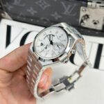 Vacheron Constantin Copies Watches Overseas Dual Time 47450 White 9F Factory 42mm - Image 5