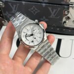 Vacheron Constantin Copies Watches Overseas Dual Time 47450 White 9F Factory 42mm - Image 2