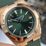 Vacheron Constantin Replica Watch Overseas 4500V Green Dial Rubber Strap 41mm - Image 4