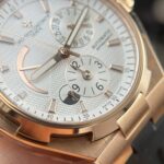 Vacheron Constantin Replica Watch Overseas Dual Time 47450 White Dial Rubber Strap 9F 42mm - Image 6