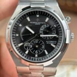 Vacheron Constantin Good Imitation Watches Overseas Dual Time 47450 Black Dial 9F Factory 42mm - Image 4