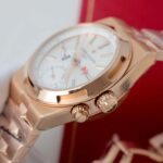 Vacheron Constantin Luxury Replica Watches Overseas Dual Time 7920V White Dial 41mm - Image 6