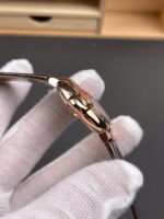 Cartier Good Imitation Watches Ballon Bleu De WJBB0040 Women-s Brown Leather Strap AF Factory 33mm - Image 5