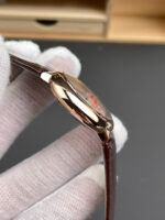 Cartier Good Imitation Watches Ballon Bleu De WJBB0040 Women-s Brown Leather Strap AF Factory 33mm - Image 6