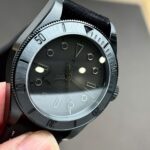 Tudor Black Bay Black Ceramic M79210CNU Best Replica Watches Leather Strap 41mm - Image 4