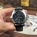 Panerai Luminor Quaranta PAM1365 Imitation Watches Black Dial Leather Strap VS Factory 40mm