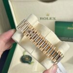 Rolex Best Replica Watch Day-Date 228235 Eisenkiesel Dial 18K Gold Wrapped GMF 40mm - Image 14