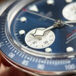 Tudor Black Bay Chronograph Replica Watches Blue Dial Metal Wire ZF Factory 41mm - Image 6