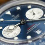 Tudor Black Bay Chronograph Replica Watches Blue Dial Metal Wire ZF Factory 41mm - Image 5