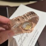 Patek Philippe Replica Watch Nautilus 5723 Gold Wrapped Moissanite Diamonds 40mm - Image 7