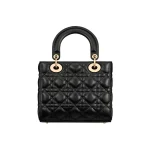 Lady Dior – Medium Size in Black - Image 3