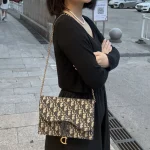 Dior Saddle Bag – Classic Oblique Jacquard - Image 10