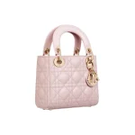Lady Dior Mini Bag – Blush Pink - Image 3