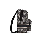 Travel Original Embroidered Monogram Backpack: - Image 3