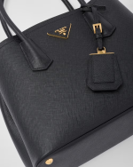 Medium Prada Double Saffiano leather bag - Image 7