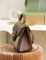 Gucci Horsebit 1955 medium top handle bag 7020499AAAJ8563 - Image 10