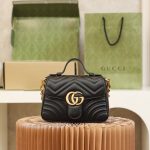 GG Marmont small top handle bag 547260DTDIT1000 - Image 6