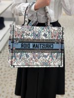 Medium Dior Book Tote M1296ZEEV_M933 - Image 7