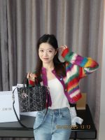 Small Dior Toujours Vertical Tote Bag M2835ODFG_M911 - Image 8