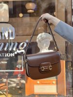 Gucci Horsebit 1955 Soft medium shoulder bag 815178AAEFH2718 - Image 9