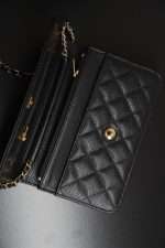 CHANEL WOC (Wallet on Chain) – Gold-Tone Chain and Hardware - Image 6