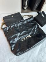 CHANEL 22 Bag Medium – Off-white with Logo - Image 2