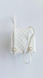 CHANEL Duma 24A – Vintage Light Gold-Tone Hardware - Image 2